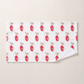 Cupid Valentinstag Herzen Handtuch (Handtuch)