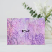 Cupid Wedding RSVP Cards Karte (Stehend Vorderseite)