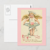 Cupido der Koch Postkarte (Vorne/Hinten)