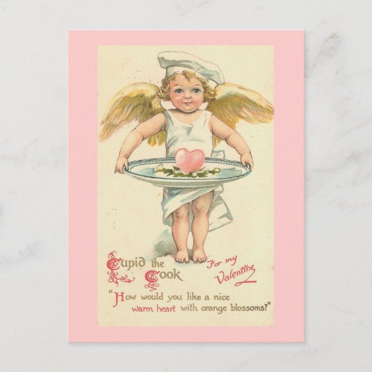 Cupido der Koch Postkarte (Vorderseite)