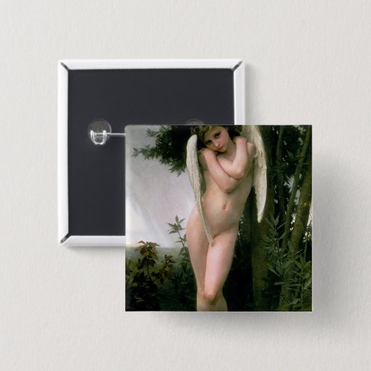 Cupidon, 1891 button (Vorne & Hinten)