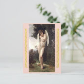 Cupidon von Bouguereau Postkarte (Stehend Vorderseite)