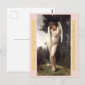 Cupidon von Bouguereau Postkarte (Vorne/Hinten)