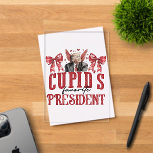 Cupidos Lieblingspräsident Valentinstag Trump Acryleinladungen
