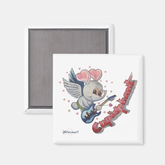 Cupidphant Magnet (Vorderseite/Rückseite)