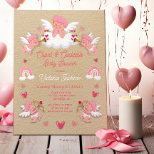 Cupids and Cocktails Valentine's Day Baby Shower