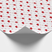Cupids Arrow-Abpackpapier Geschenkpapier (Ecke)