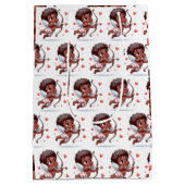 Cupid's Charm ist mein Valentin Mittlere Geschenktüte (Rückseite)