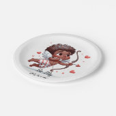 Cupid's Charm ist mein Valentin Pappteller (Schrägansicht)