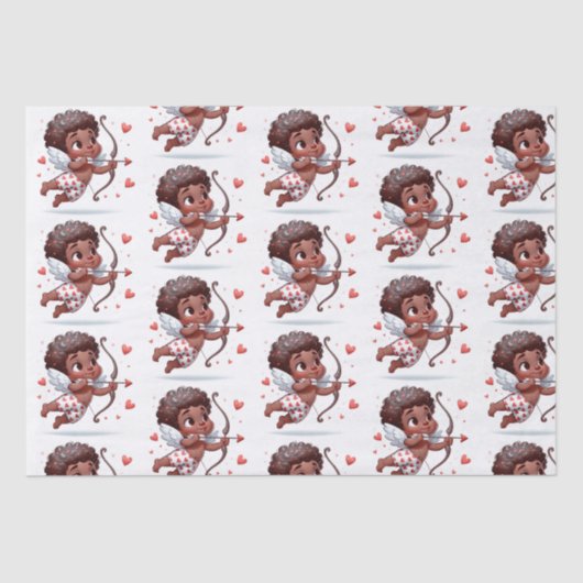 Cupid's Charm ist mein Valentin Seidenpapier (Vorderseite)