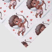 Cupid's Charm ist mein Valentin Seidenpapier (Detail)