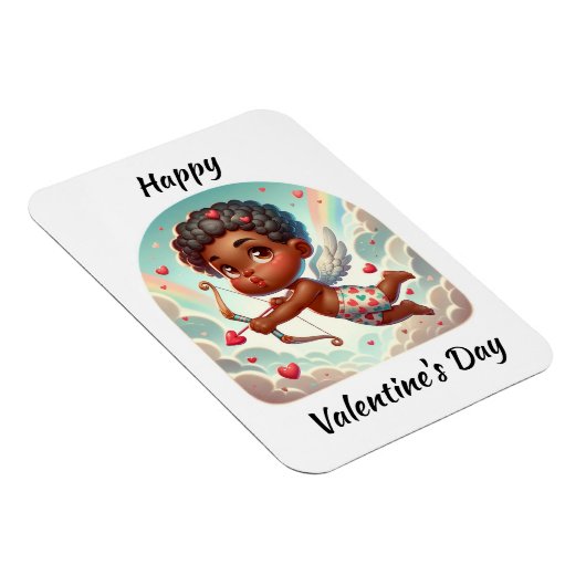 Cupid's Charm Valentine's Card Magnet (Rechte Seite)