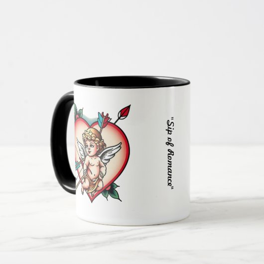 Cupid's Classic Ink Tasse (Vorderseite Links)