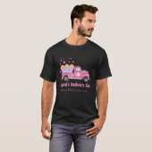 Cupid's Delivery Co Funny L&D Crew Valentines Day T-Shirt (Vorne ganz)
