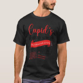 Cupid's Delivery Service Funny L&D Nurse Valentine T-Shirt (Vorderseite)