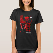 Cupid's Favorite Nurse Valentine Day Nursing Medic T-Shirt (Vorderseite)