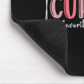 Cupids Favorite School Secretary Retro Valentines Mousepad (Ecke)