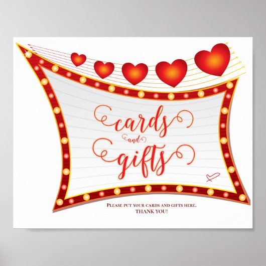 Cupids geheimer Valentins-Babyshower-Karten & Gesc Poster (Vorne)
