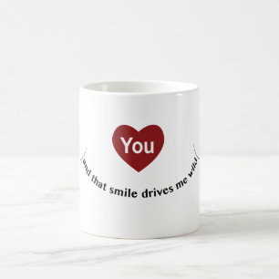 Cupids Hört Magische Liebe Tasse - Wildes Lächeln