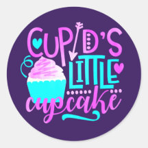 Cupids kleine Cupcake-Valentinische Geburtstagspar