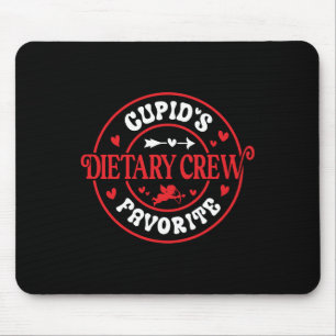 Cupids Lieblings-Diät-Team-Würdigung Ernährungsber Mousepad