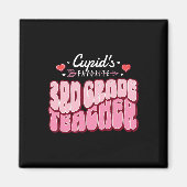 Cupids Lieblings- Grundschullehrerin zum Valentins Magnet (Vorne)