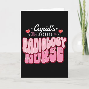 Cupids Lieblings-Röntgenkrankenschwester Valentins Karte