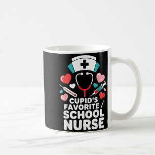 Cupids Lieblings-Schulkrankenschwester Lustiger Va Kaffeetasse