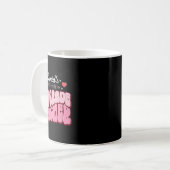 Cupids Lieblings-Valentinstag der 3. Klasse Kaffeetasse (Vorderseite Links)