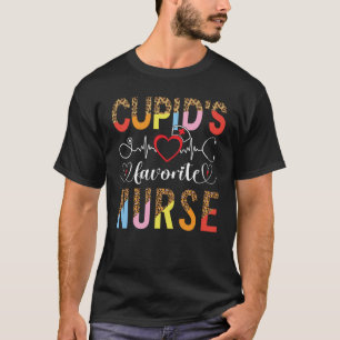 Cupids Lieblingskrankenläufer-Valentinstag T-Shirt