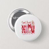 Cupids Lieblingskrankenschwester Nicu Valentinstag Button (Vorne & Hinten)