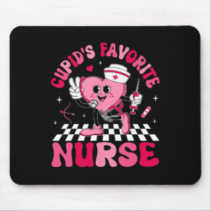 Cupids Lieblingskrankenschwester Valentinstag Süßi Mousepad