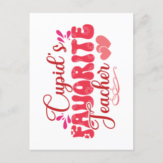 Cupids Lieblingslehrer Postkarte