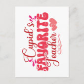 Cupids Lieblingslehrer Postkarte (Vorderseite)