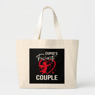 Cupids Lieblingslied - Funny Valentine's Day Jumbo Stoffbeutel