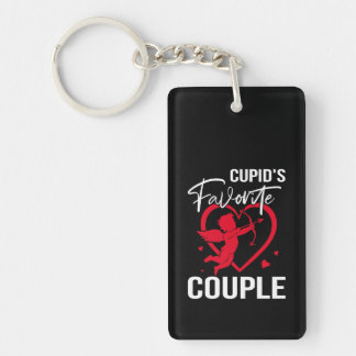 Cupids Lieblingslied - Funny Valentine's Day Schlüsselanhänger