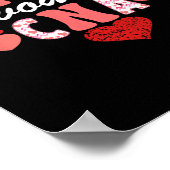 Cupids Lieblingsnahrung mit Cna Valentine-Zertifiz Poster (Ecke)