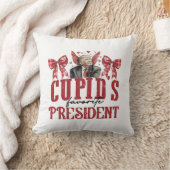 Cupids Lieblingspräsident Valentine Trump Kissen (Decke)