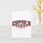 Cupids Lieblingsschwester Valentin Karte (Gelbe Blume)