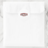 Cupids Lieblingsschwester Valentin Runder Aufkleber (Tasche)