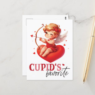 Cupids Lieblingstag Postkarte