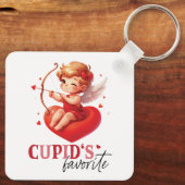 Cupids Lieblingstag Schlüsselanhänger (Rückseite)