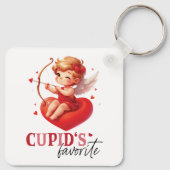 Cupids Lieblingstag Schlüsselanhänger (Rückseite)