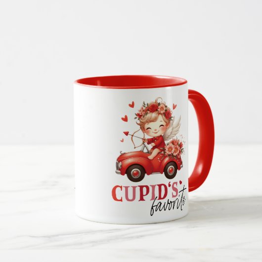 Cupids Lieblingstag Tasse (VorderseiteRechts)