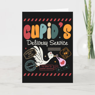 Cupids Lieferdienst Geburtshelferin Valen Karte
