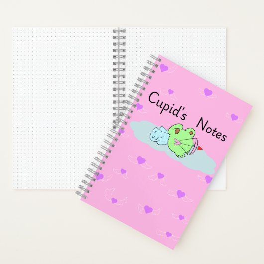 Cupid's notes notebook  notizblock (Innen)