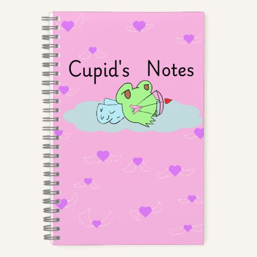 Cupid's notes notebook  notizblock (Vorderseite)