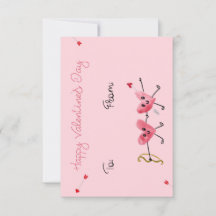 Cupids Pfeil Herzen Valentinstagskarte
