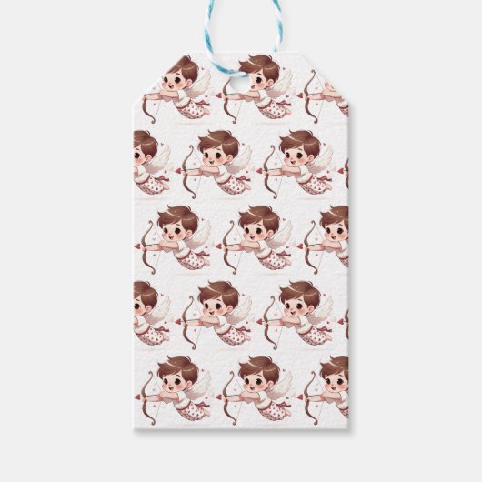 Cupids Pfeil ist mein Valentin Geschenkanhänger (Vorderseite)