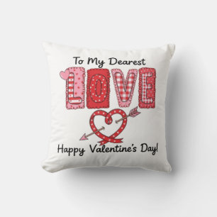 Cupids Pfeil Kleines Schatzherz Valentinstag De Kissen